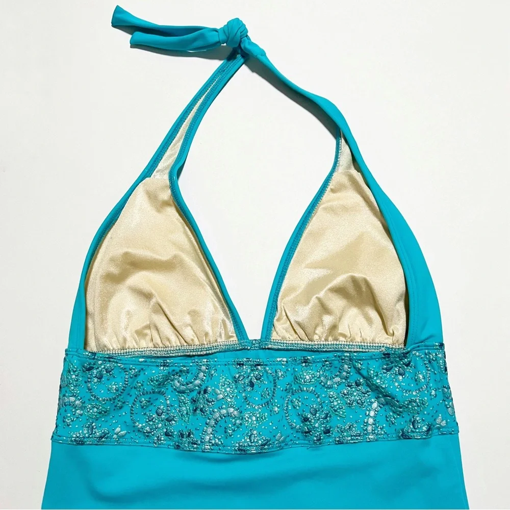NEW Roxanne Halter Swimsuit 12/36C
